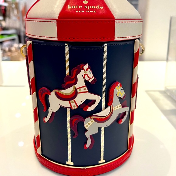 kate spade Handbags - ❤️❤️SALE❤️❤️ Only few left Authentic Kate Spade Carousel Novelty Bag 🎠